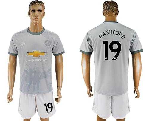 Manchester United #19 Rashford Sec Away Soccer Club Jersey