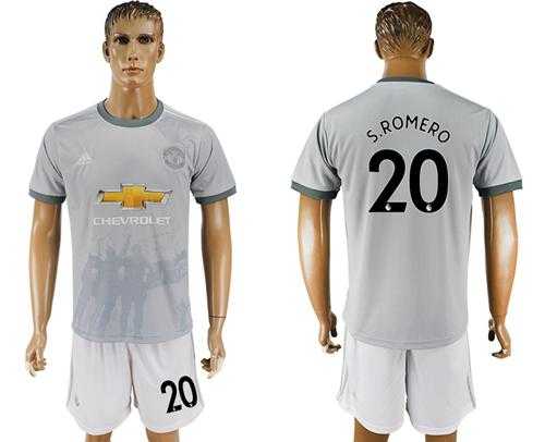 Manchester United #20 S.Romero Sec Away Soccer Club Jersey