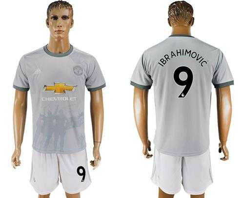 Manchester United #9 Ibrahimovic Sec Away Soccer Club Jersey