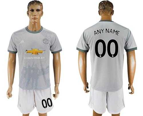 Manchester United Personalized Sec Away Soccer Club Jersey