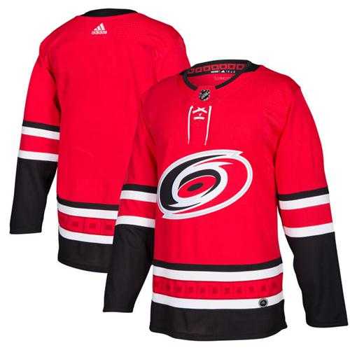 Men's Adidas Carolina Hurricanes Blank Red Home Authentic Stitched NHL Jersey