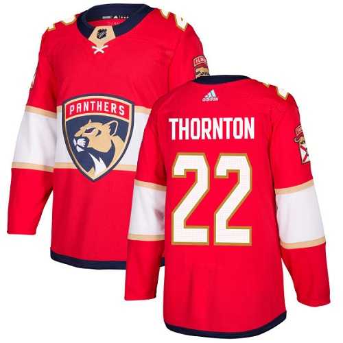 Men's Adidas Florida Panthers #22 Shawn Thornton Red Home Authentic Stitched NHL Jersey
