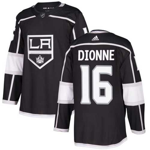 Men's Adidas Los Angeles Kings #16 Marcel Dionne Black Home Authentic Stitched NHL Jersey
