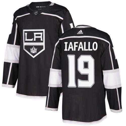 Men's Adidas Los Angeles Kings #19 Alex Iafallo Black Home Authentic Stitched NHL Jersey