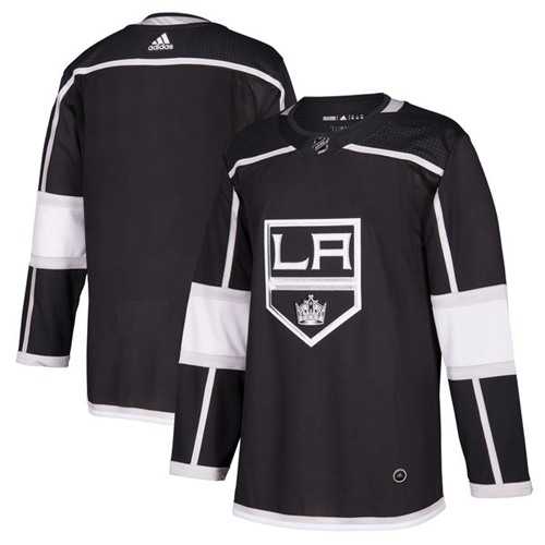 Men's Adidas Los Angeles Kings Blank Black Home Authentic Stitched NHL Jersey
