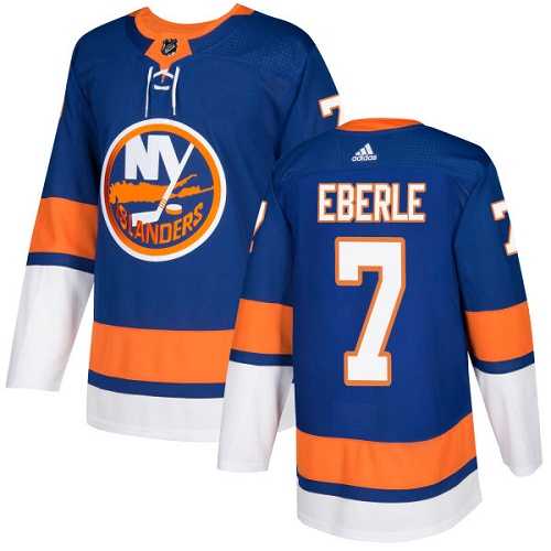 Men's Adidas New York Islanders #7 Jordan Eberle Royal Blue Home Authentic Stitched NHL Jersey