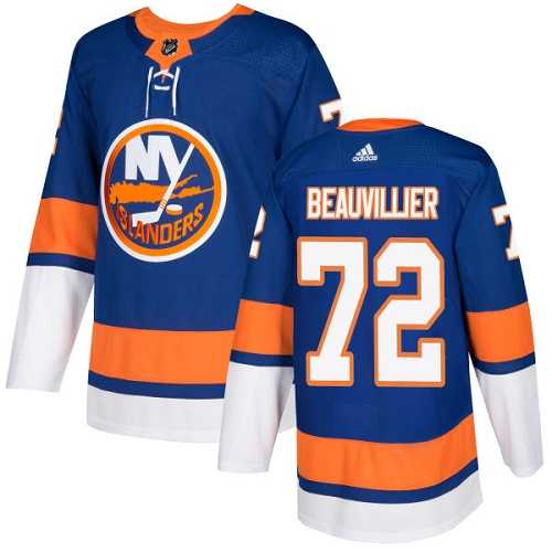 Men's Adidas New York Islanders #72 Anthony Beauvillier Royal Blue Home Authentic Stitched NHL Jersey