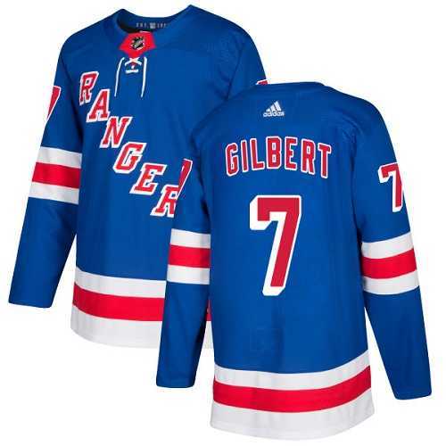 Men's Adidas New York Rangers #7 Rod Gilbert Royal Blue Home Authentic Stitched NHL Jersey Men's Adidas New York Rangers #7 Rod Gilbert Royal Blue Home Authentic Stitched NHL Jersey