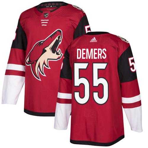 Men's Adidas Phoenix Coyotes #55 Jason Demers Maroon Home Authentic Stitched NHL Men's Adidas Phoenix Coyotes #55 Jason Demers Maroon Home Authentic Stitched NHL