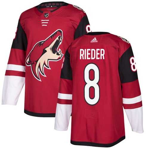 Men's Adidas Phoenix Coyotes #8 Tobias Rieder Maroon Home Authentic Stitched NHL Men's Adidas Phoenix Coyotes #8 Tobias Rieder Maroon Home Authentic Stitched NHL