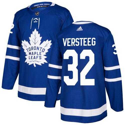 Men's Adidas Toronto Maple Leafs #32 Kris Versteeg Blue Home Authentic Stitched NHL Jersey