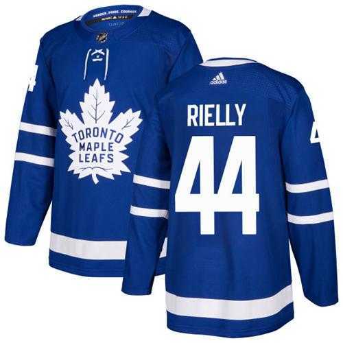 Men's Adidas Toronto Maple Leafs #44 Morgan Rielly Blue Home Authentic Stitched NHL Jersey