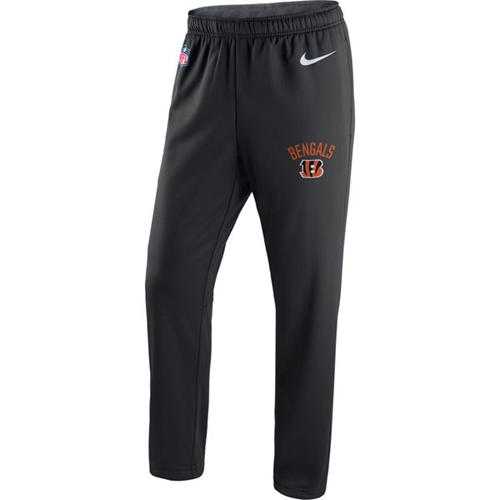 Men's Cincinnati Bengals Nike Black Circuit Sideline Performance Pants