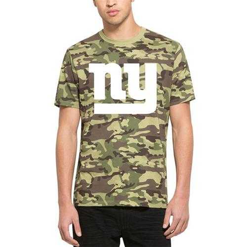 Men's New York Giants '47 Camo Alpha T-Shirt