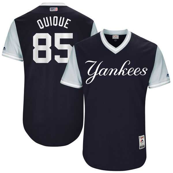 Men's New York Yankees #85 Luis Cessa Quique Majestic Navy 2017 Little League World Series Players Weekend Jersey Men's New York Yankees #85 Luis Cessa Quique Majestic Navy 2017 Little League World Series Players Weekend Jersey