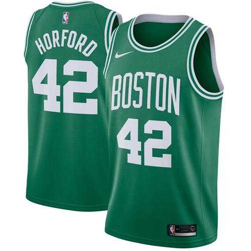 Men's Nike Boston Celtics #42 Al Horford Green NBA Swingman Icon Edition Jersey