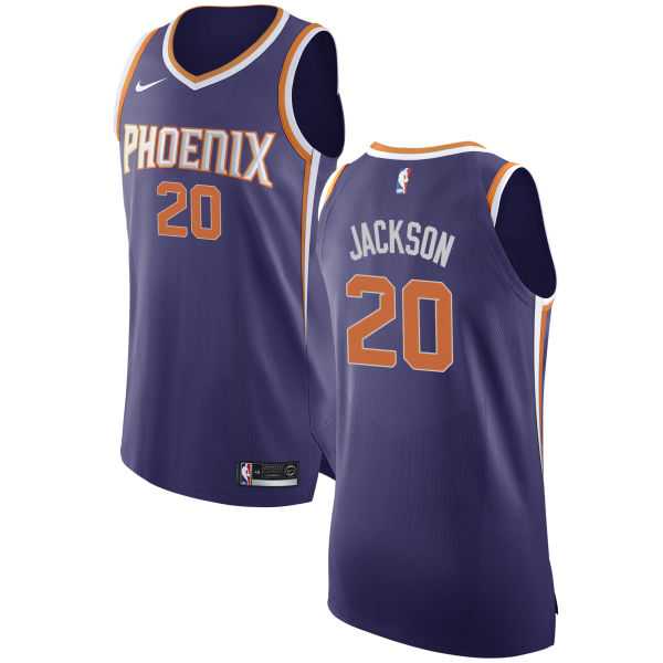 Men's Nike Phoenix Suns #20 Josh Jackson Purple NBA Authentic Icon Edition Jersey