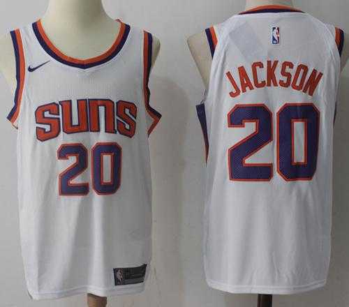 Men's Nike Phoenix Suns #20 Josh Jackson White NBA Swingman Association Edition Jersey