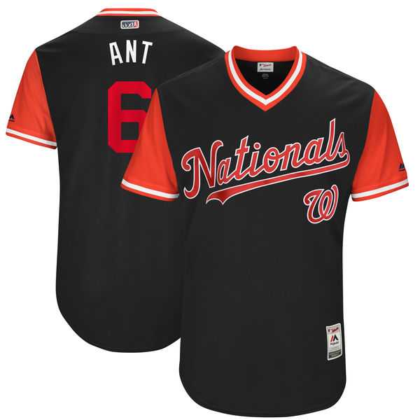 Men's Washington Nationals #6 Anthony Rendon Ant Majestic Navy 2017 Little League World Series Players Weekend Jersey