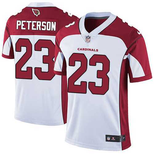 Nike Arizona Cardinals #23 Adrian Peterson White Men's Stitched NFL Vapor Untouchable Limited Jersey