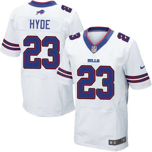 Nike Buffalo Bills #23 Micah Hyde White Men's Stitched NFL New Elite Jersey