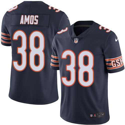 Nike Chicago Bears #38 Adrian Amos Navy Blue Team Color Men's Stitched NFL Vapor Untouchable Limited Jersey Nike Chicago Bears #38 Adrian Amos Navy Blue Team Color Men's Stitched NFL Vapor Untouchable Limited Jersey