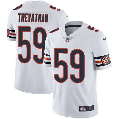 Nike Chicago Bears #59 Danny Trevathan White Men's Stitched NFL Vapor Untouchable Limited Jersey