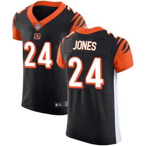 Nike Cincinnati Bengals #24 Adam Jones Black Team Color Men's Stitched NFL Vapor Untouchable Elite Jersey