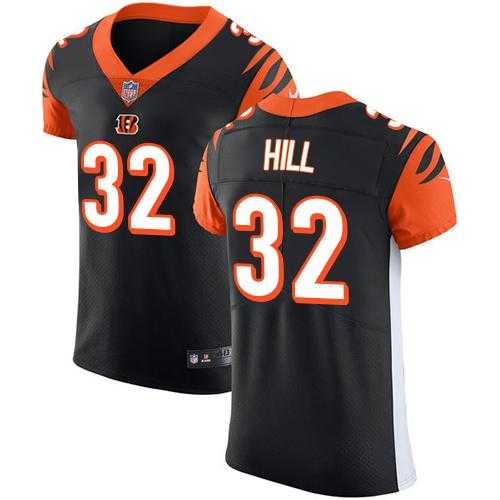 Nike Cincinnati Bengals #32 Jeremy Hill Black Team Color Men's Stitched NFL Vapor Untouchable Elite Jersey