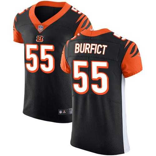 Nike Cincinnati Bengals #55 Vontaze Burfict Black Team Color Men's Stitched NFL Vapor Untouchable Elite Jersey