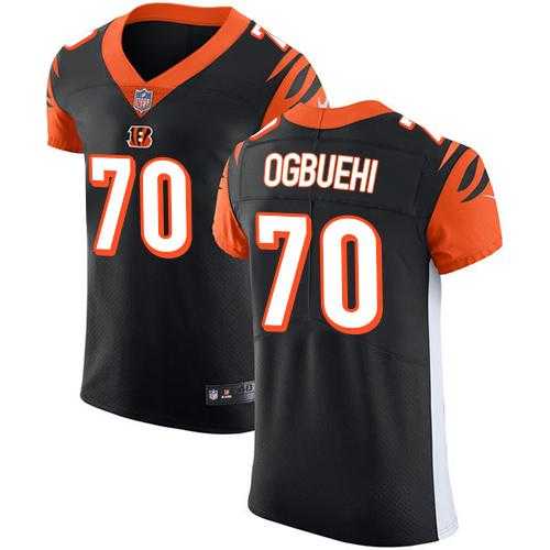 Nike Cincinnati Bengals #70 Cedric Ogbuehi Black Team Color Men's Stitched NFL Vapor Untouchable Elite Jersey
