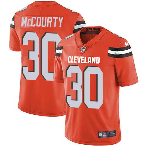 Nike Cleveland Browns #30 Jason McCourty Orange Alternate Men's Stitched NFL Vapor Untouchable Limited Jersey