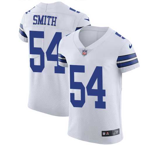 Nike Dallas Cowboys #54 Jaylon Smith White Men's Stitched NFL Vapor Untouchable Elite Jersey