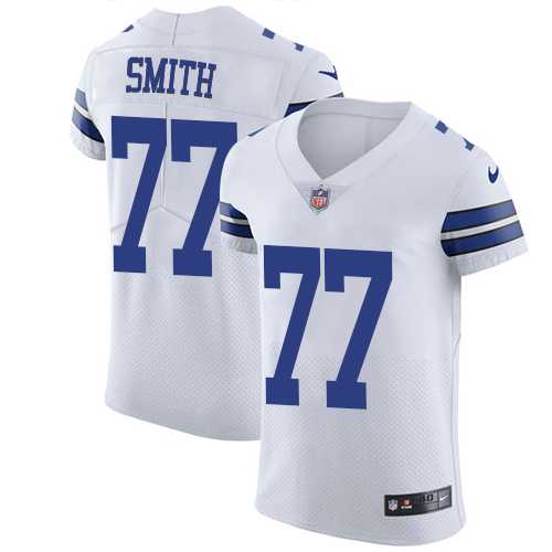 Nike Dallas Cowboys #77 Tyron Smith White Men's Stitched NFL Vapor Untouchable Elite Jersey