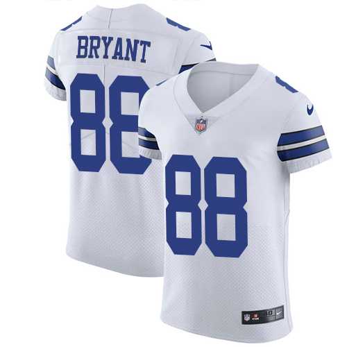 Nike Dallas Cowboys #88 Dez Bryant White Men's Stitched NFL Vapor Untouchable Elite Jersey