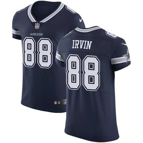 Nike Dallas Cowboys #88 Michael Irvin Navy Blue Team Color Men's Stitched NFL Vapor Untouchable Elite Jersey