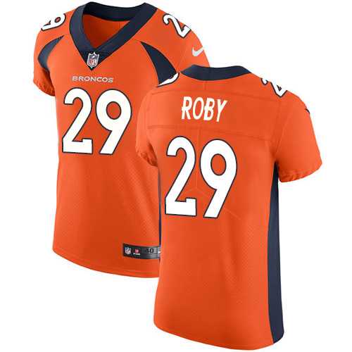 Nike Denver Broncos #29 Bradley Roby Orange Team Color Men's Stitched NFL Vapor Untouchable Elite Jersey