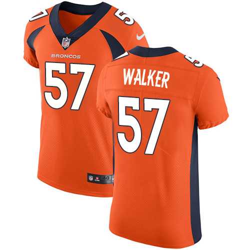 Nike Denver Broncos #57 Demarcus Walker Orange Team Color Men's Stitched NFL Vapor Untouchable Elite Jersey