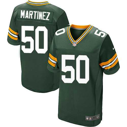 Nike Green Bay Packers #50 Blake Martinez Green Team Color Men's Stitched NFL Elite Jersey