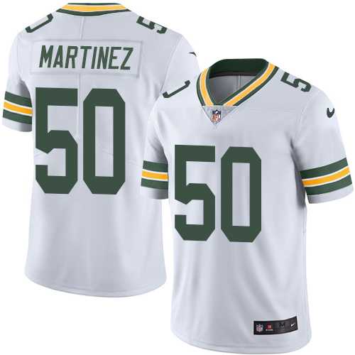 Nike Green Bay Packers #50 Blake Martinez White Men's Stitched NFL Vapor Untouchable Limited Jersey