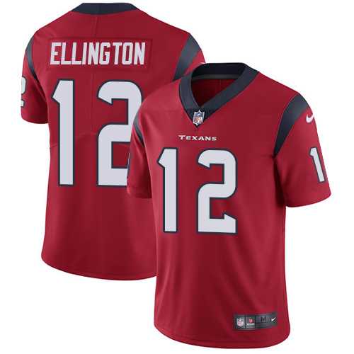 Nike Houston Texans #12 Bruce Ellington Red Alternate Men's Stitched NFL Vapor Untouchable Limited Jersey