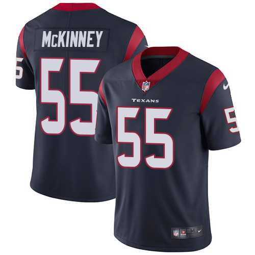 Nike Houston Texans #55 Benardrick McKinney Navy Blue Team Color Men's Stitched NFL Vapor Untouchable Limited Jersey