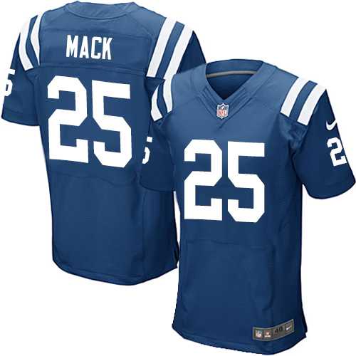 Nike Indianapolis Colts #25 Marlon Mack Royal Blue Team Color Men's Stitched NFL Elite Jersey