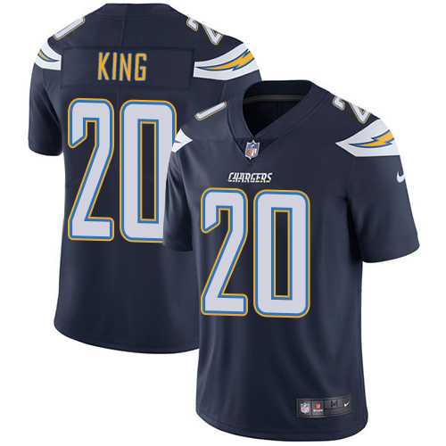 Nike Los Angeles Chargers #20 Desmond King Navy Blue Team Color Men's Stitched NFL Vapor Untouchable Limited Jersey