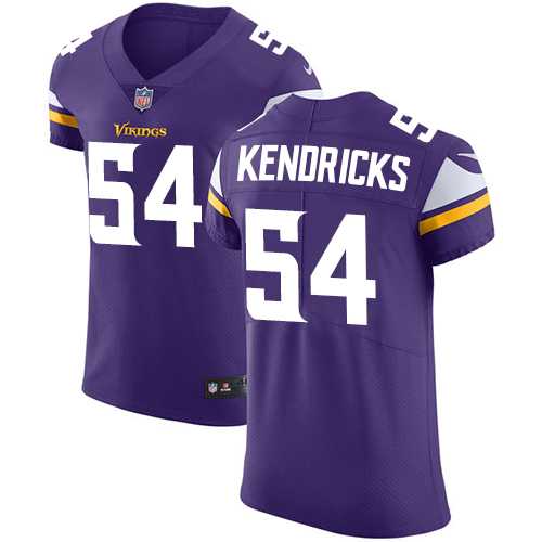 Nike Minnesota Vikings #54 Eric Kendricks Purple Team Color Men's Stitched NFL Vapor Untouchable Elite Jersey