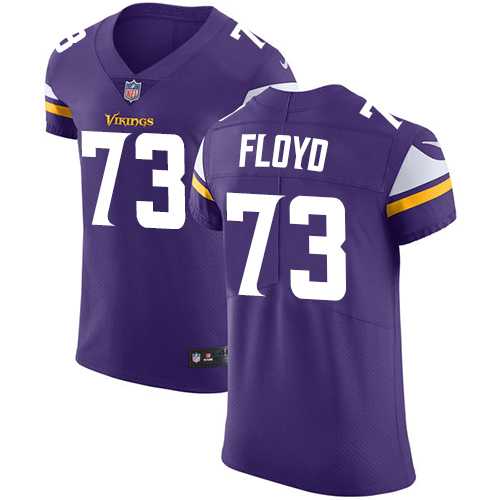 Nike Minnesota Vikings #73 Sharrif Floyd Purple Team Color Men's Stitched NFL Vapor Untouchable Elite Jersey