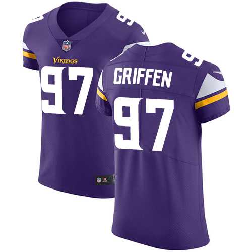 Nike Minnesota Vikings #97 Everson Griffen Purple Team Color Men's Stitched NFL Vapor Untouchable Elite Jersey