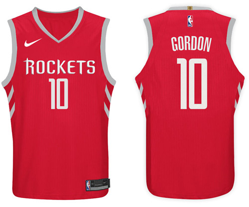 Nike NBA Houston Rockets #10 Eric Gordon Jersey 2017-18 New Season Red Jersey