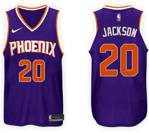 Nike NBA Phoenix Suns #20 Josh Jackson Jersey 2017-18 New Season Purple Jersey