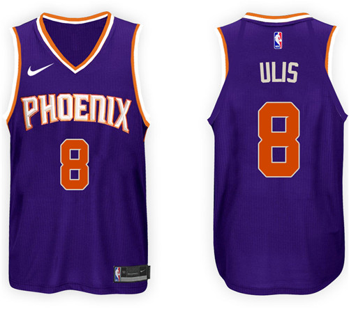 Nike NBA Phoenix Suns #8 Tyler Ulis Jersey 2017-18 New Season Purple Jersey